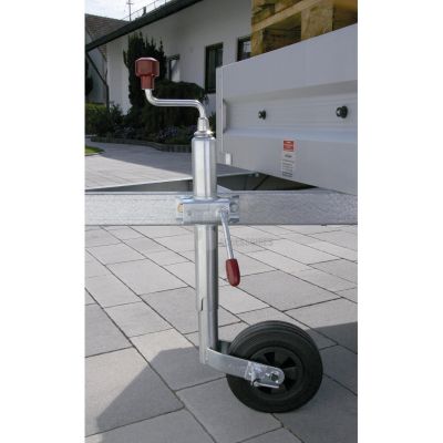 Roue jockey Safety stop